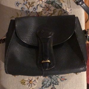 VTG Dooney & Burke Saddle Bag